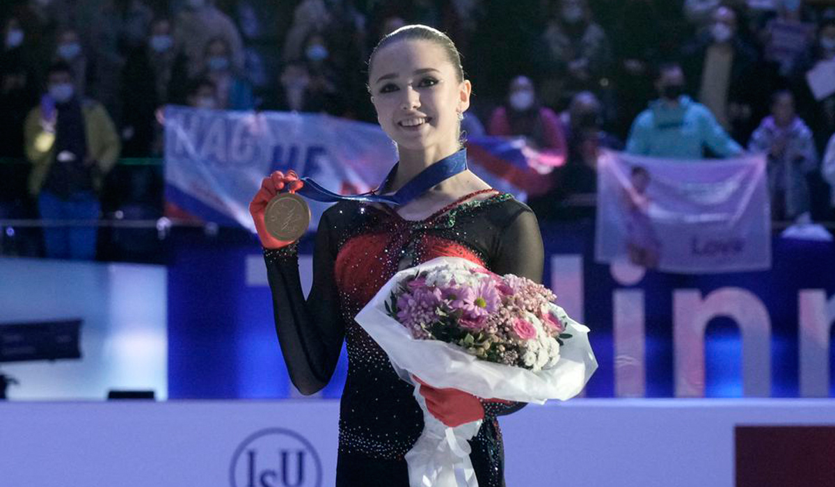Russian teen Valieva wins European title ahead of Beijing Games